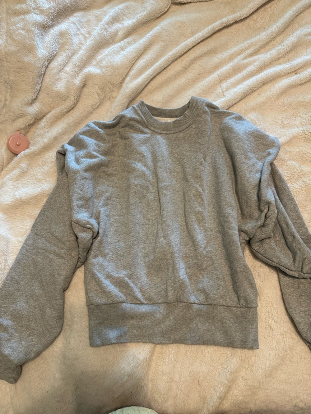 Zara Gray Crewneck Sweatshirt